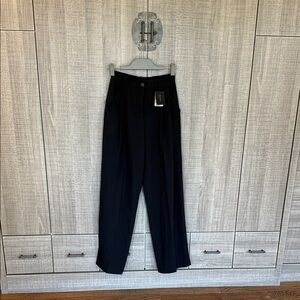 Massimo Dutti Darted Wide Leg Trousers